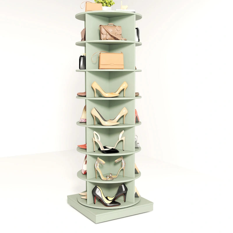 360° Rotating Shoe Cabinet, 7 Layers
