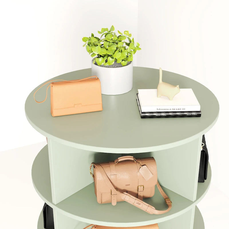 360° Rotating Shoe Cabinet, 7 Layers
