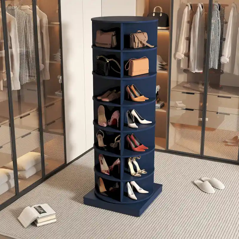 360° Rotating Shoe Cabinet, 7 Layers