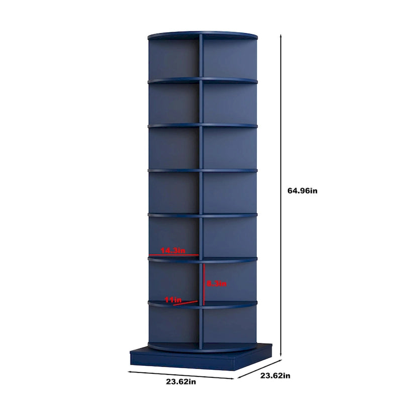 360° Rotating Shoe Cabinet, 7 Layers