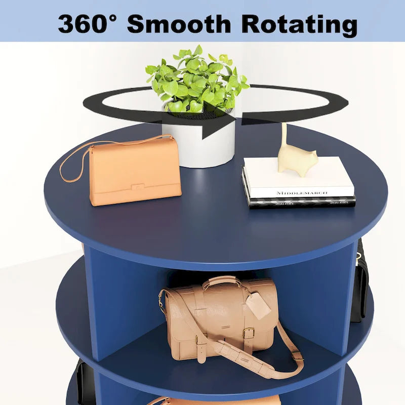 360° Rotating Shoe Cabinet, 7 Layers