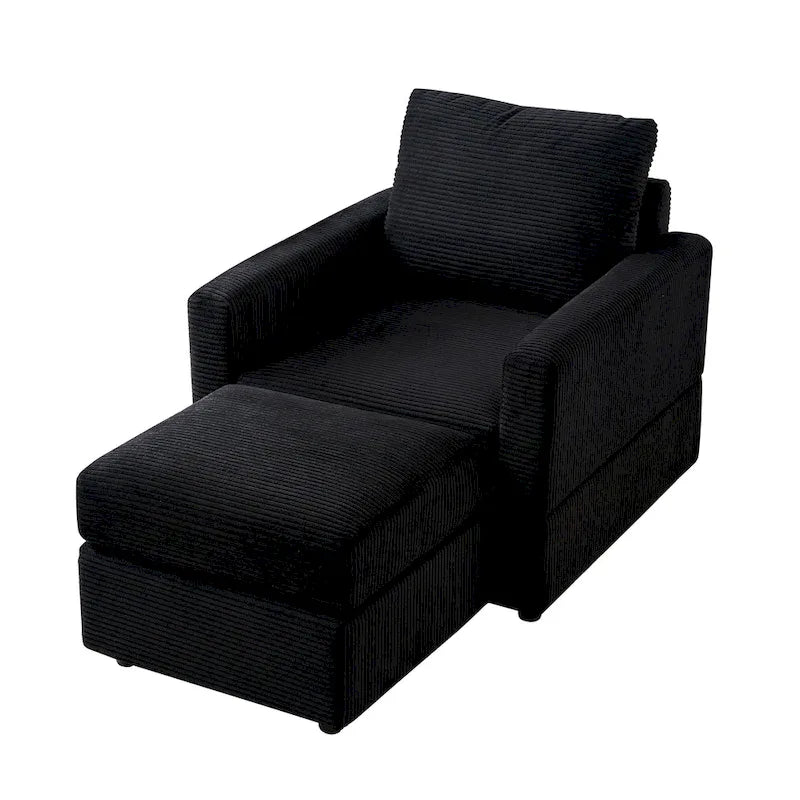 Klassischer Clubsessel aus Cord