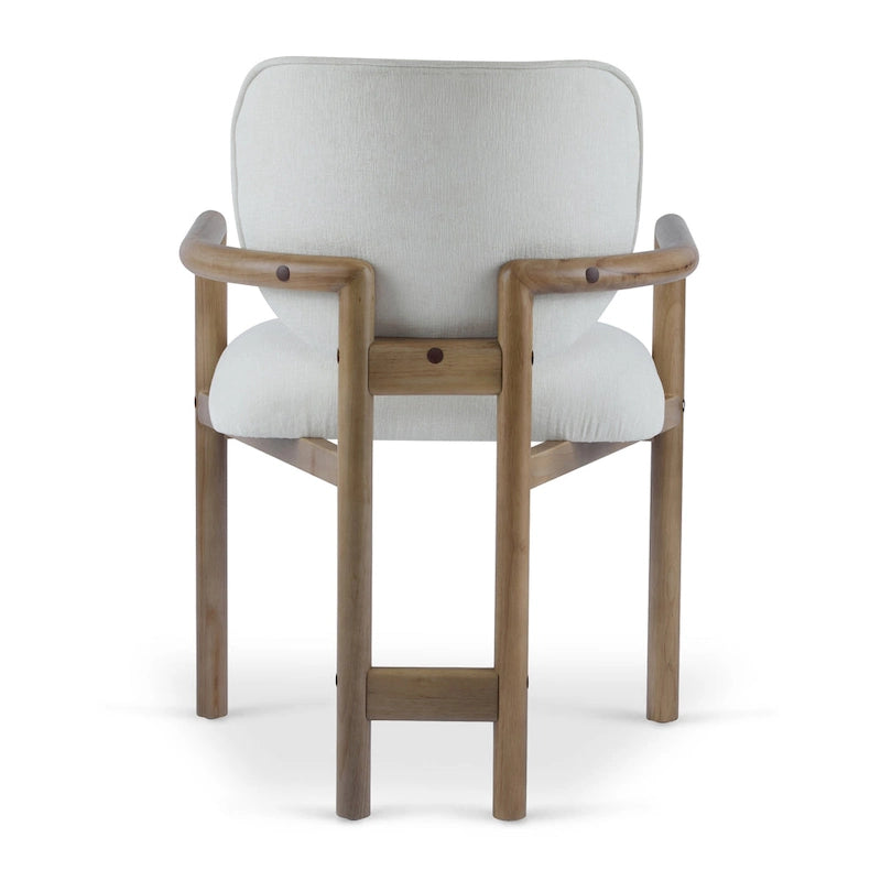 Upholstered Dining Chair, Side Chair with Rubber Wood Legs, 300 LBS Weight Capacity