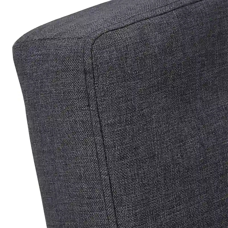 Full 80" Wide Tufted Fabric Convertible Futon