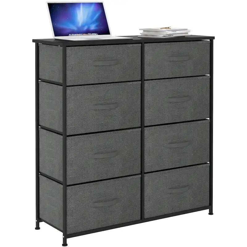 8 Drawer Vertical Dresser Storage Tower