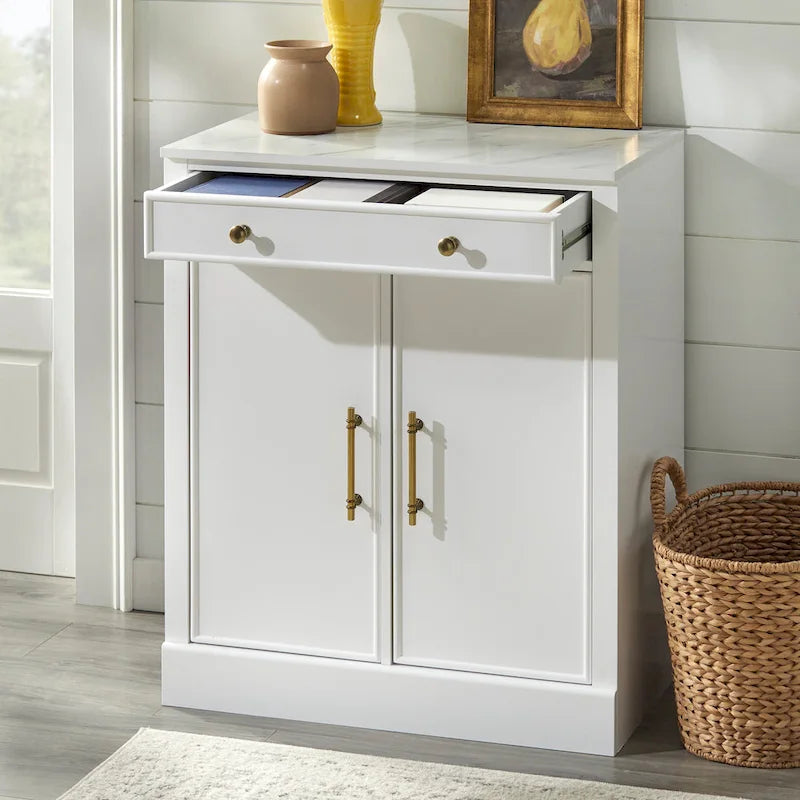 1-Drawer/2-Door Storage Cabinet