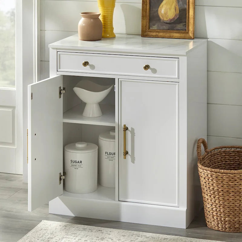 1-Drawer/2-Door Storage Cabinet