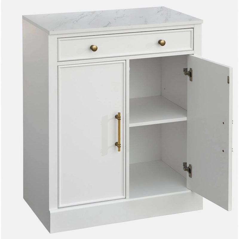 1-Drawer/2-Door Storage Cabinet