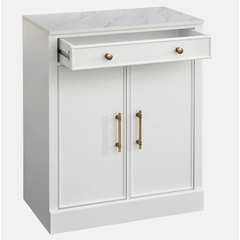 1-Drawer/2-Door Storage Cabinet