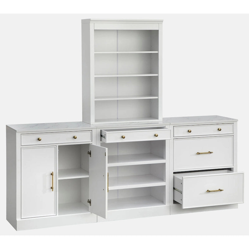 1-Drawer/2-Door Storage Cabinet