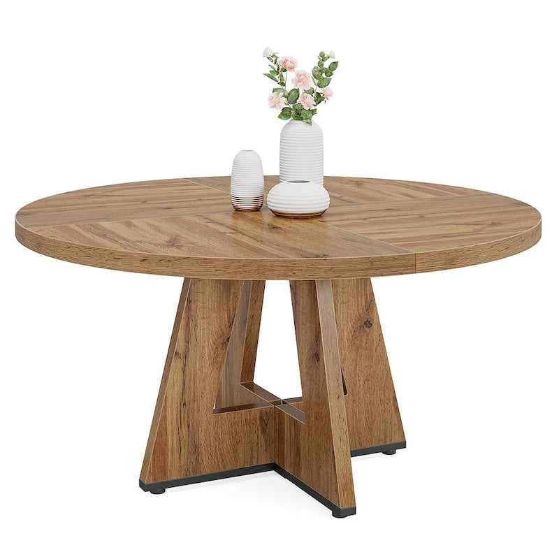 47 Inch Round Dining Table for 4
