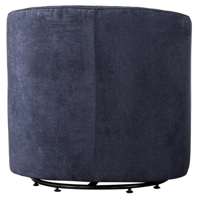 Fabric Swivel Barrel Chair