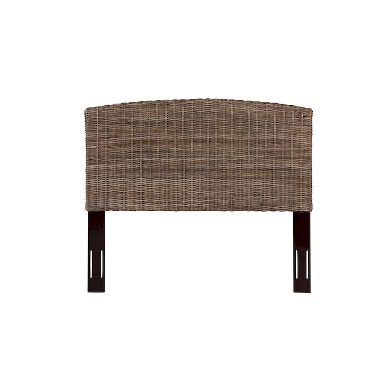 Verstellbares Rattan-Kopfteil