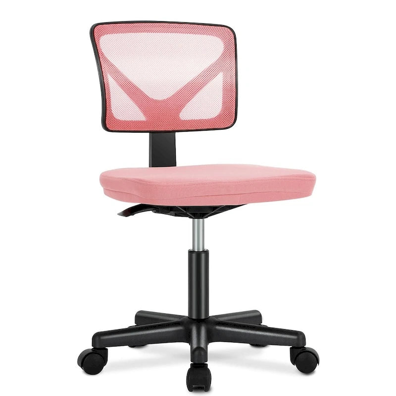 Armless Office Desk Chair
