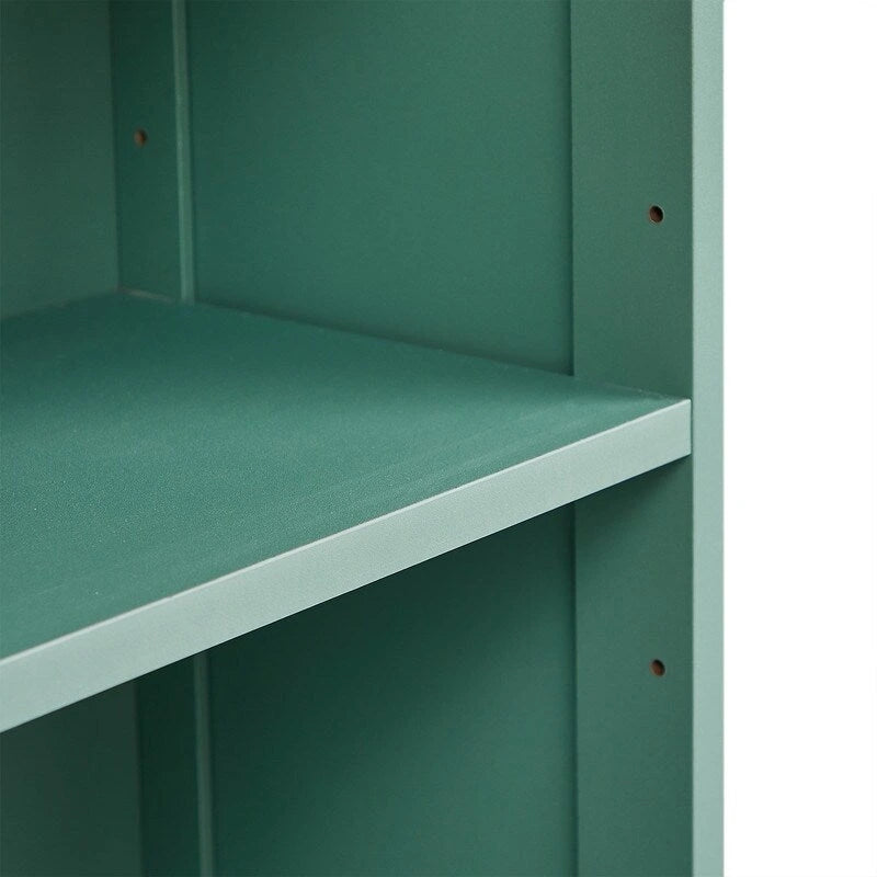 66" H Tall Bathroom Storage Cabinet with Drawer & Adjustable Shelves