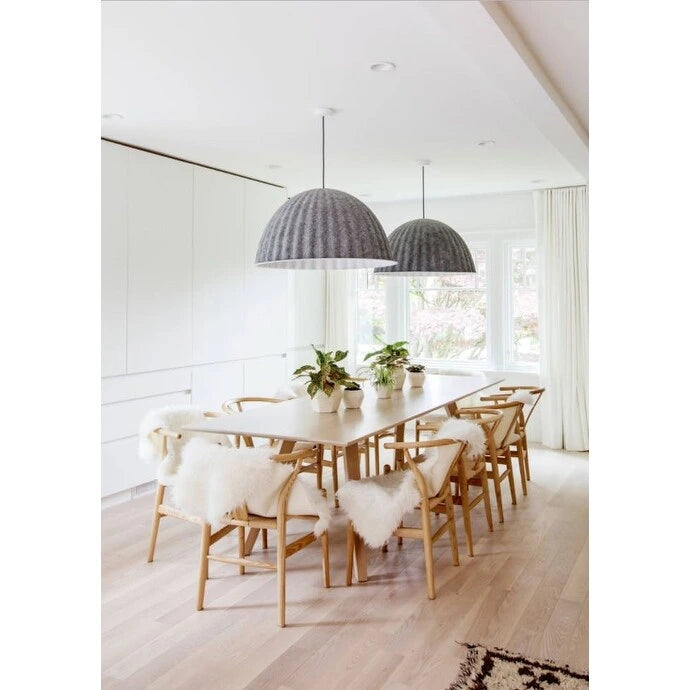 Modern Wood Dining Chair With Open Back Arm Hemp Seat