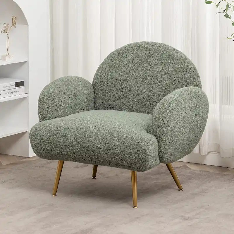 Modern Accent Chair Upholstered Armchair for Living Room, Bedroom