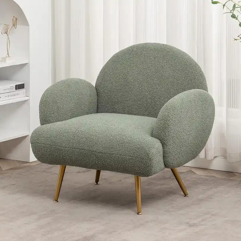 Modern Accent Chair Upholstered Armchair for Living Room, Bedroom