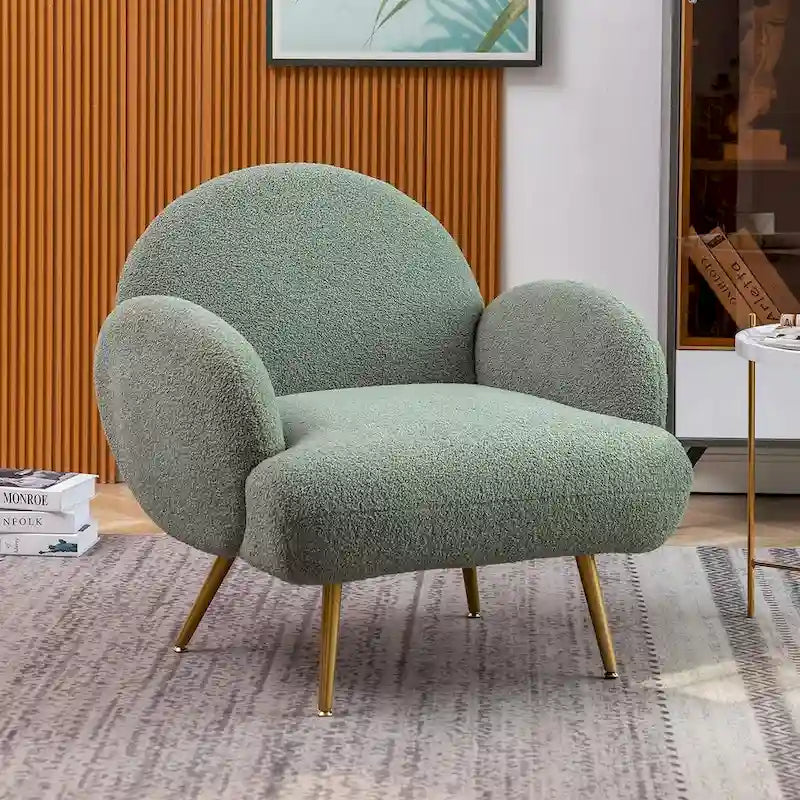 Modern Accent Chair Upholstered Armchair for Living Room, Bedroom