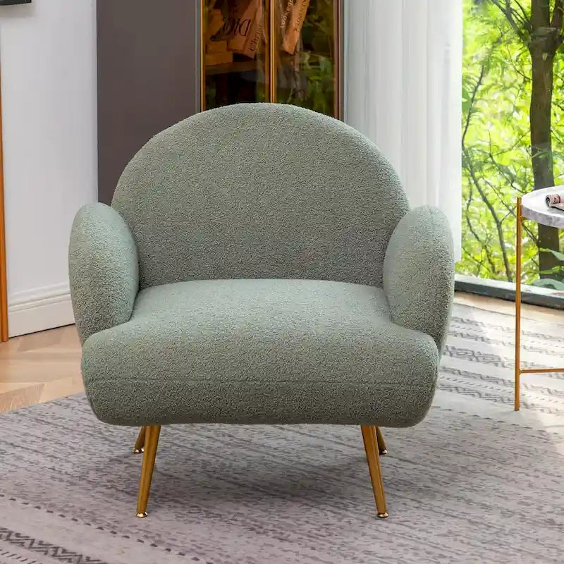 Modern Accent Chair Upholstered Armchair for Living Room, Bedroom