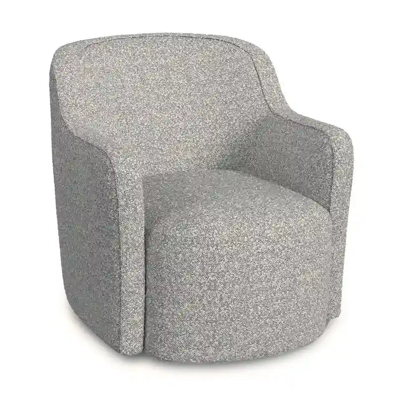 Upholstered Swivel Accent Chair