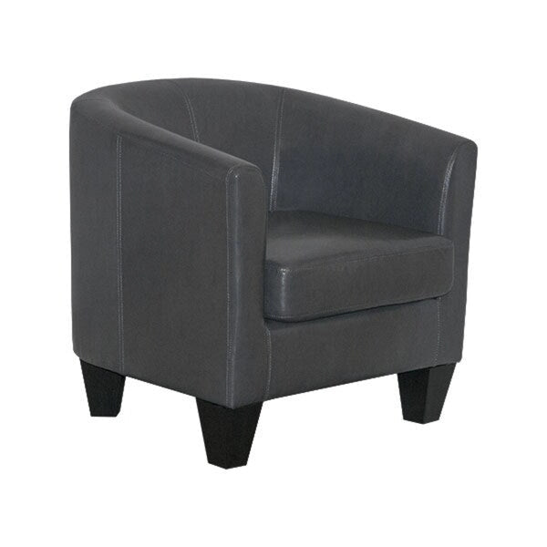 Upholstered Accent Barrel Chair