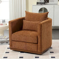 360 Degree Swivel Round Barrel Chair for Living Room