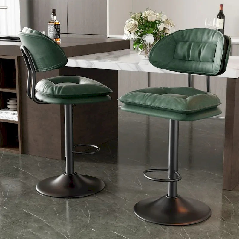 Swivel Bar Stool Adjustable Counter Height