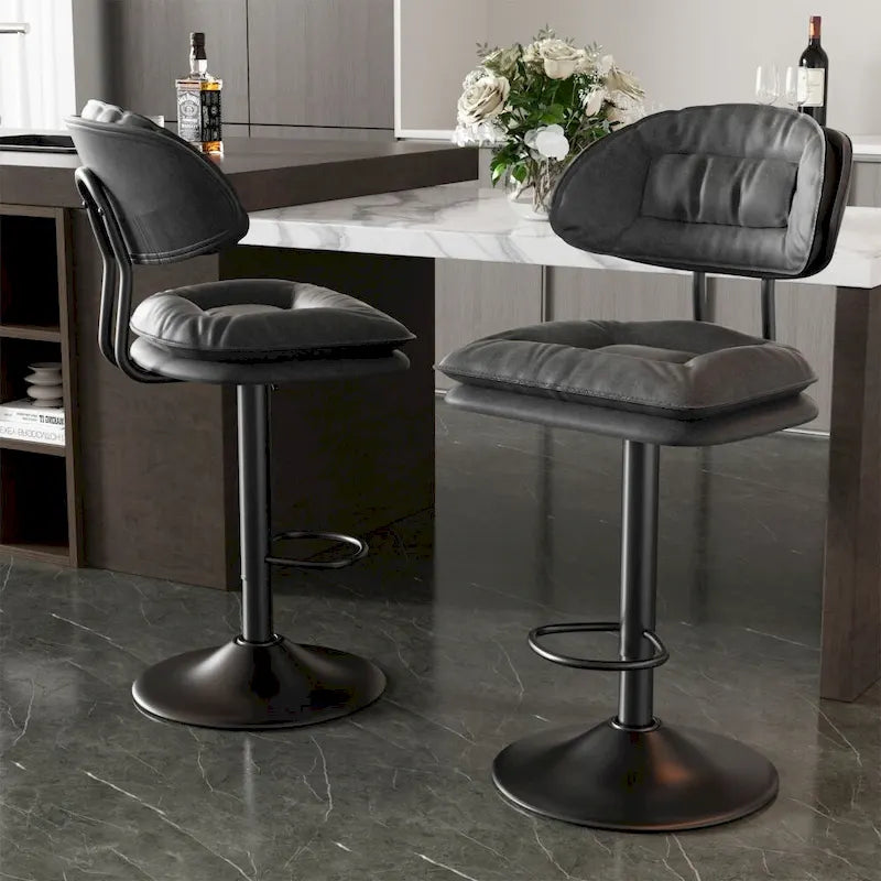 Swivel Bar Stool Adjustable Counter Height