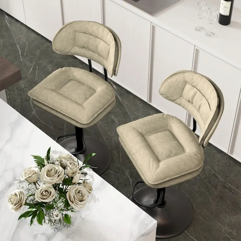 Swivel Bar Stool Adjustable Counter Height