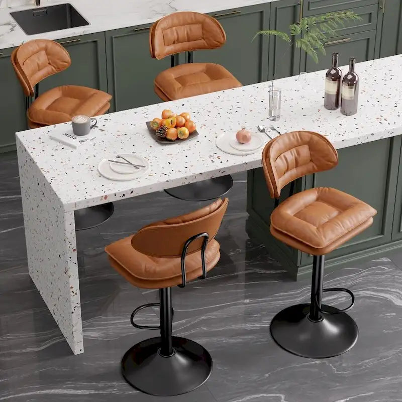 Swivel Bar Stool Adjustable Counter Height