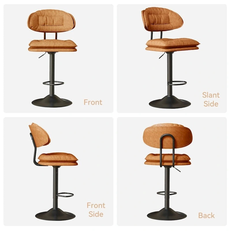 Swivel Bar Stool Adjustable Counter Height
