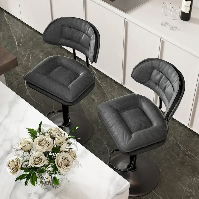 Swivel Bar Stool Adjustable Counter Height