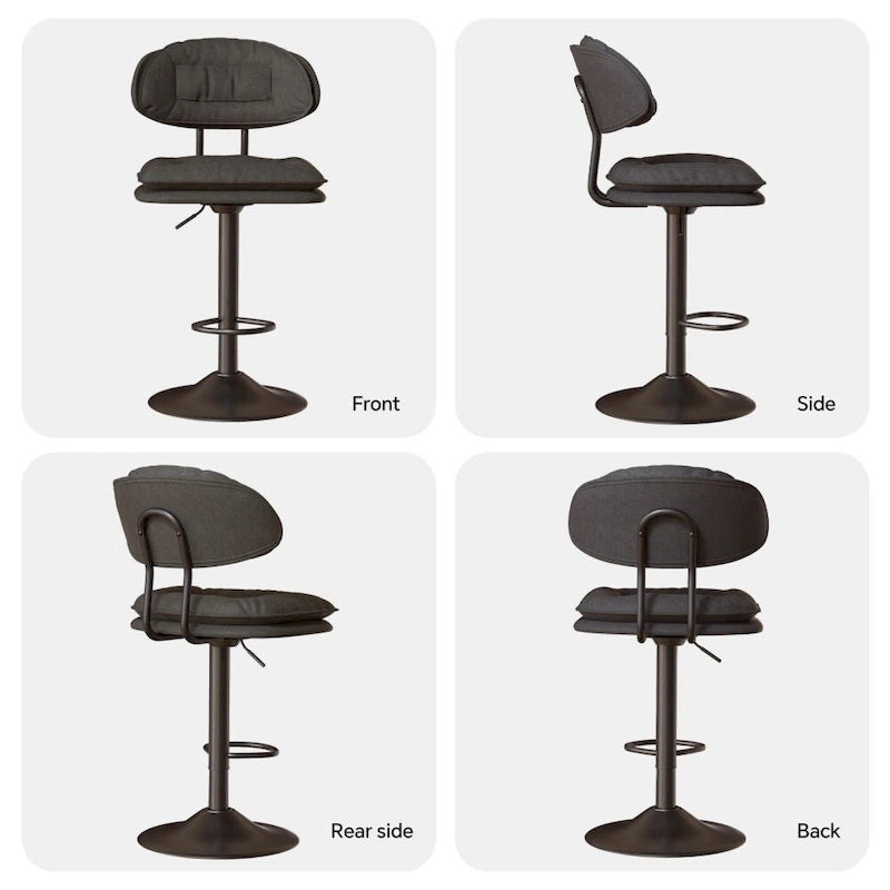 Swivel Bar Stool Adjustable Counter Height