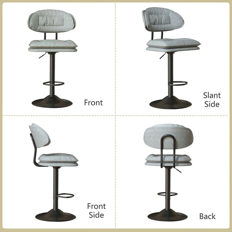Swivel Bar Stool Adjustable Counter Height